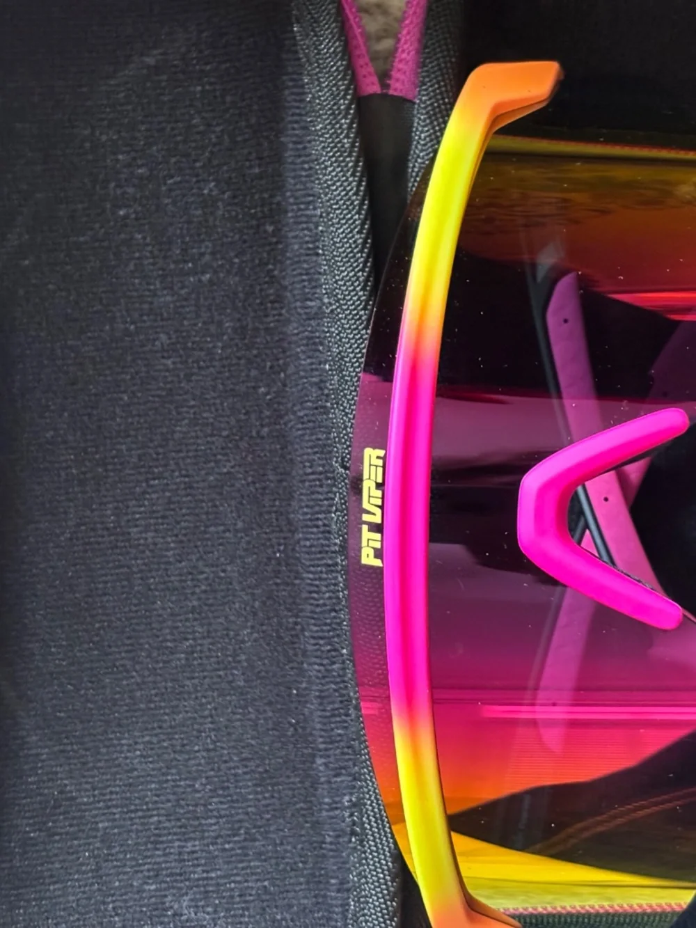 Pit Viper polarized women's rainbow sunglasses